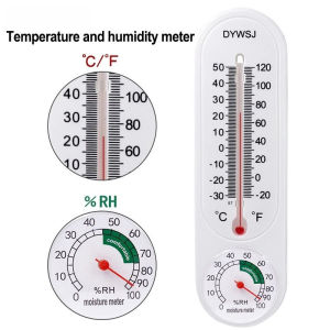 Wall Hanging Hygrometer Indoor Temperature and Hygrometer Cultivation and Thermometer Greenhouse