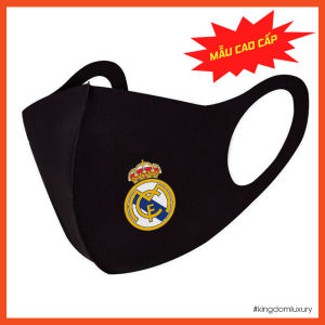 Khẩu Trang Vải Su Kháng Khuẩn Logo CLB Bóng Đá Arsenal Manchester United Chelsea Barca Liverpool Real Madrid Manchester City