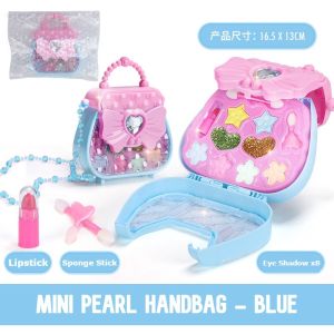 **Malaysia Seller** Cute Girls Princess Pretend Makeup Set Kids Simulation Children Toy Make Up set Handbag Fashion Bag