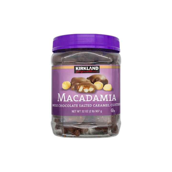 Kirkland Signature Macadamia Milk Chocolate Salted Caramel Clusters ...