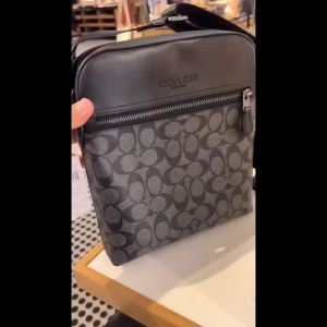 COACH Túi Đeo Chéo Vuông Nhỏ Phong Cách Mỹ Thời Trang Cho Nam F73336