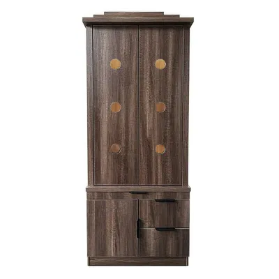 Hindu Altar(FREE DELIVERY&INSTALL) Type AL402 Brown 79cm Buddhist Altar Worship Cabinet Buddha Cabinet