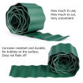 Garden Landscape Edging Border Lawn Edging Decorative Outdoor Landscape Fence Border for Yard Lawn Garden Flower Bed Plastic. 