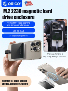 Apple external mobile SSD case Magnetic drive reader Highspeed SSDs