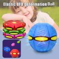 Yw shop Trample ball children trample ball magic flying saucer deformation ball toys spring ball type tiktok outdoor sports. 