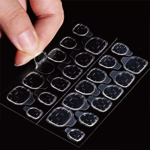【JCFU】24pcs/sheet Jelly Glue for Fake Nails【N001】