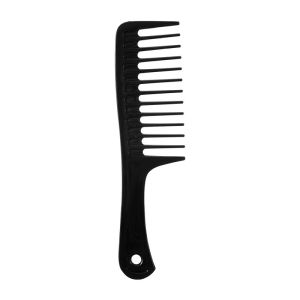 Black Wide Tooth Detangle Comb Anti-static Large Tooth Hair Comb for Women Thick Hair Long Hair