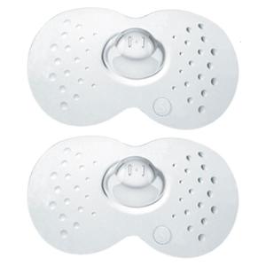 2Pcs/pack Soft Silicone Nipple Protectors Gentle Care Feeding Mother Nipple Cover for Sensitive Skin Washable & Reusable