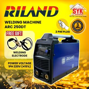SYK RILAND ARC 200DT 250DT Heavy Duty Welding Machine Mesin Welding Besi Mesin Kimpalan + Free Gift
