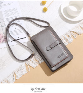 Tas Wanita Dompet Hp Wanita Kulit Touchscreen Tas Selempang Wanita Import Serbaguna Tas Mini Hp Cewek Dompet Import Korea Tas Bahu Tali Panjang Dompet Panjang Wanita Terbaru