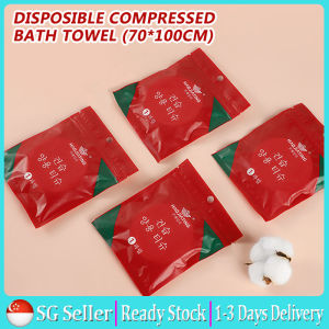 [Wholesale] 5/10Pcs Compressed Towel For Travel Strong Water Absorption Bath Towel Face Towel Outdoor Business Travel Special Compression Bath Towel Hotel Disposable Towel
