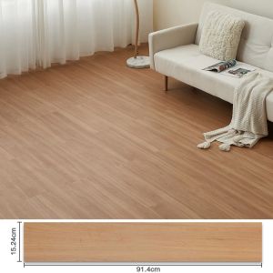 Self-Adhesive Floor Tiles Vinyl Flooring Mat Stickers Lantai Self Adhesive PVC Wooden Vinyl For Home Flooring Decor