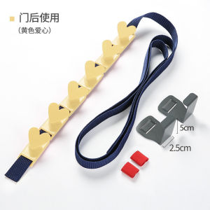 Hanging hook behind the door extended without punching on the door bedroom door hanging clothes hook wardrobe clothes hanger storage artifact hanging clothes hanger
