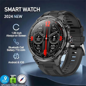 Smartwatch Men Outdoor 1.85inch AMOLED Bluetooth Call GPS Track 710mAh Battery LED lighting Smart Watch