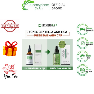 HÀNG CÔNG TY - Serum Kyung Lab Acnes Centella Asiatica Ampoule giảm mụn kiềm dầu mờ thâm KyungLab 50ml - DuocmyphamDrAn