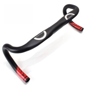 Premium Aero Drop Handlebars 420mm for Road Bike 31.8mm Clamp Lightweight Aluminum Alloy for Racing & Cycling Upgrade