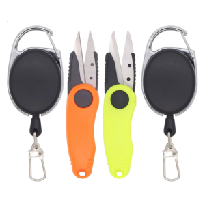Stainless Fishing Scissors Fishing Line Cutter 180 Degree Foldable Line Cutter Fishing Tackle Accessories