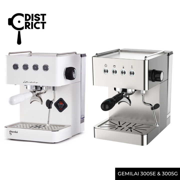 C.District Gemilai 3005E 3005G Semi Automatic 15 Bar Stainless Steel Espresso Machine Lazada PH