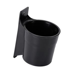 WAPKTY Black Cup Holder Plastic Firm Structure Drinks Rack Portable Easy Install Cinema Chair Bottle Rack Theater Auditorium Classroom