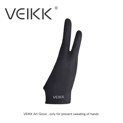 (VEIKK Official store) VEIKK Professional Free Size Artist Drawing Glove for Graphic Drawing Tablet Right/ Left Hand