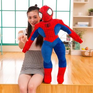 GẤU NGƯỜI NHỆN GẤU BÔNG SIÊU NHÂN NGƯỜI NHỆN SPIDER MAN VẢI NHUNG MỀM MỊN CHO BÉ TRAI