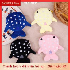 CS New Phim Hoạt Hình Sang Trọng Cá Mập Đồng Xu Ví Không Ví Động Vật Sang Trọng Ví Cho Trẻ Em Dây Kéo Đồng Xu Túi Dễ Thương Mặt Dây Chuyền Dữ Liệu Cáp Túi Quà Tặng