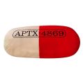 Thám tử Conan Anime APTX-4869 chuyển đổi gối nhung Kudo yoshimi biến dạng viên nang mềm cửa sổ lồi đệm Quà Tặng trẻ em. 