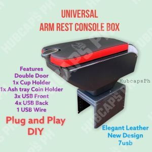 NEW Design Double Door Premium Heavy Duty Suzuki Spresso Universal Armrest Arm Rest Console Box Suzuki S-presso s presso immovable