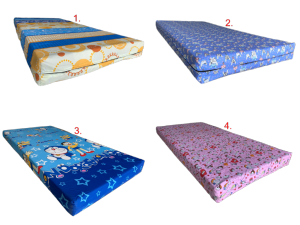 Sarung kasur busa No 4 /urung kasur/ Seprei resleting 90x200