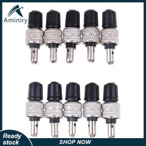 Aminiry[Love sports] 10Pcs Bike bicycle wheel tire valve core replacement repair