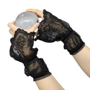 Lace Flower Sleeves Detachable Arm Sleeves for Women Girl Lace Wrist Cuffs for Sweater Dress All Matching Accessories