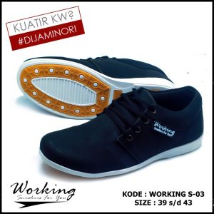 Sepatu Formal  Pria Working S-03 Size 39-43 Sepatu Kerja sepatu gaya