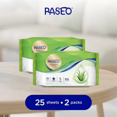 Paseo Anti Bacterial Cleansing Wet Wipes