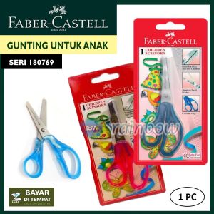 Faber Castell Gunting Anak Faber Castell 180769 Children Scissors Gunting Kertas Gunting Besi Gunting Faber Castell  Gunting Mainan Gunting Plastik Alat Tulis Sekolah Peralatan Kerajinan Tangan