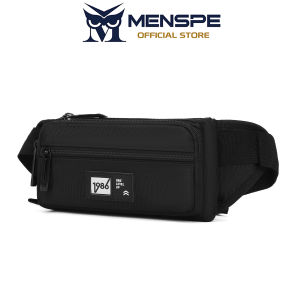 MENSPE Waist Bag Fashion Chest Bag Waterproof Sports Bag Large Capacity Casual Bag Messenger Bag Outdoor Fitness Bag Travel Bag Business Bag