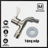 Vòi hồ inox 304 cao cấp vòi nước gắn tường dùng xả chậu vòi rửa gắn cho máy giặt dùng cho nước lạnh