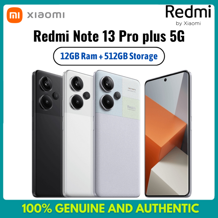 Xiaomi Redmi Note 13 Pro Plus 5G | 8GB+256GB & 12GB Ram + 512GB Rom ...