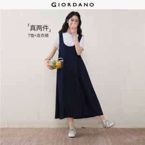 Giordano Women Women Short Sleeve Dress Free Shipping 18466716