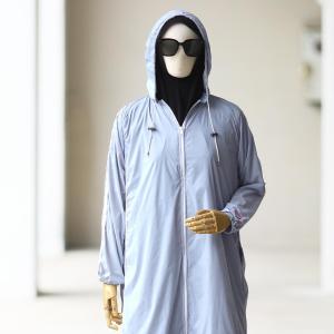 Nusseyba Activewear - Ashadiya Jacket - Jaket Parasut Olahraga - Jacket Outer Parasut - Jaket  Panjang Travel Wanita