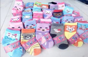 6 Pasang Kaos Kaki Anak Balita Import 1-4 Tahun Kaos Kaki Import Murah