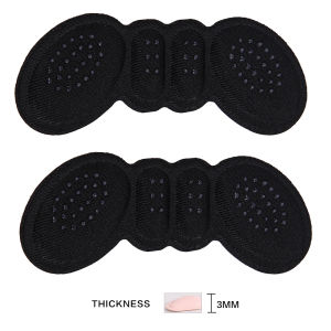 【♡Lovely girls house♡】Soft Comfortable Sponge 4D Wings Heel Stickers Non-slip Anti-wear Foot Protection Pad High Heels Insole