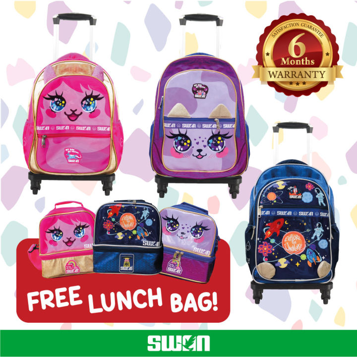 Swan school cheap bag lazada