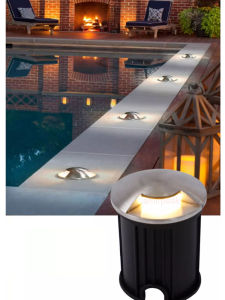 DC12v /24V LED Underground light Waterproof Floor Lamp Outdoor Garden Path Buried Yard Deck Stair Wall Lighting Swimming Pool Stainless Steel