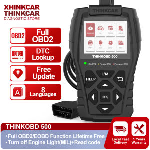 THINKCAR THINKOBD 500 Obd2 Scanner for Auto Car Diagnostic Tools Obd 2 Version Diagnosis Lifetime Update Code Reader