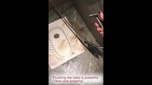 New Toilet Irrigator Handheld Toilet Bidet Faucet Sprayer Stainless Steel Shower High Pressure Toilet Bidet Spay Bathroom Tap Cleaning Spray Kit Toilet Basin Sink Tap Only Sprayer Faucet