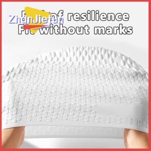 zhanjietun Silicone nước thả bơi cap người lớn mở rộng bong bóng bơi cap siêu đàn hồi không thấm nước bảo vệ tai