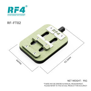 Fixation RF4 FT02 universal motherboard support for small precision PCB suspension design IC chip repair adjustable soldering clamp.