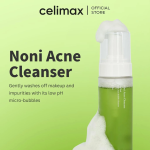 [SG Local Stock] Celimax The Real Noni Acne Bubble Cleanser 155mL  | BHA Sebum Care | face wash