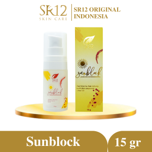 SUNBLOCK SR12 SUNSCREEN WAJAH GLOWING SPF 30