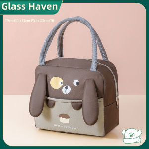 Glaven Lunch Bag Cartoon Portable Cooler Bag Lunch Box Bag Kitchen Storage Bag Student Budak Kanak 保温袋